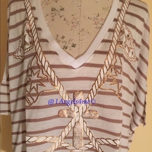 New Wildfox Anchors Away Morning Tee - Picture 4 of 5